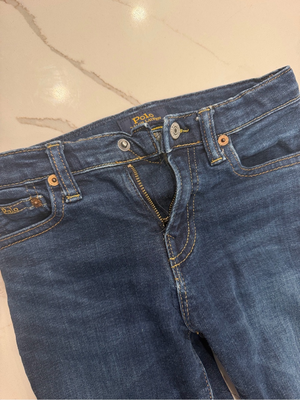 Polo by Ralph Lauren Women's Dark Blue Denim Kids Jeans